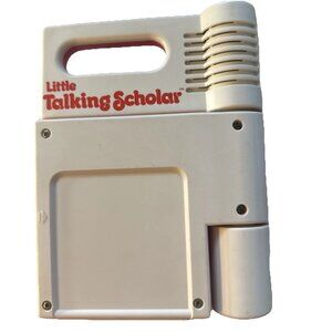 FRENCH Vintage 1989 Vtech Little Talking Scholar Interactive WORKING - 25 Cards